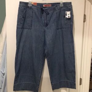 NWT- Gap Cropped Jeans. Size 20